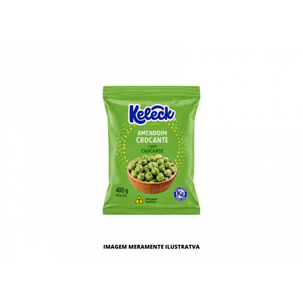 AMENDOIM - KELECK - 400g CROCANTE CEBOLA E SALSA